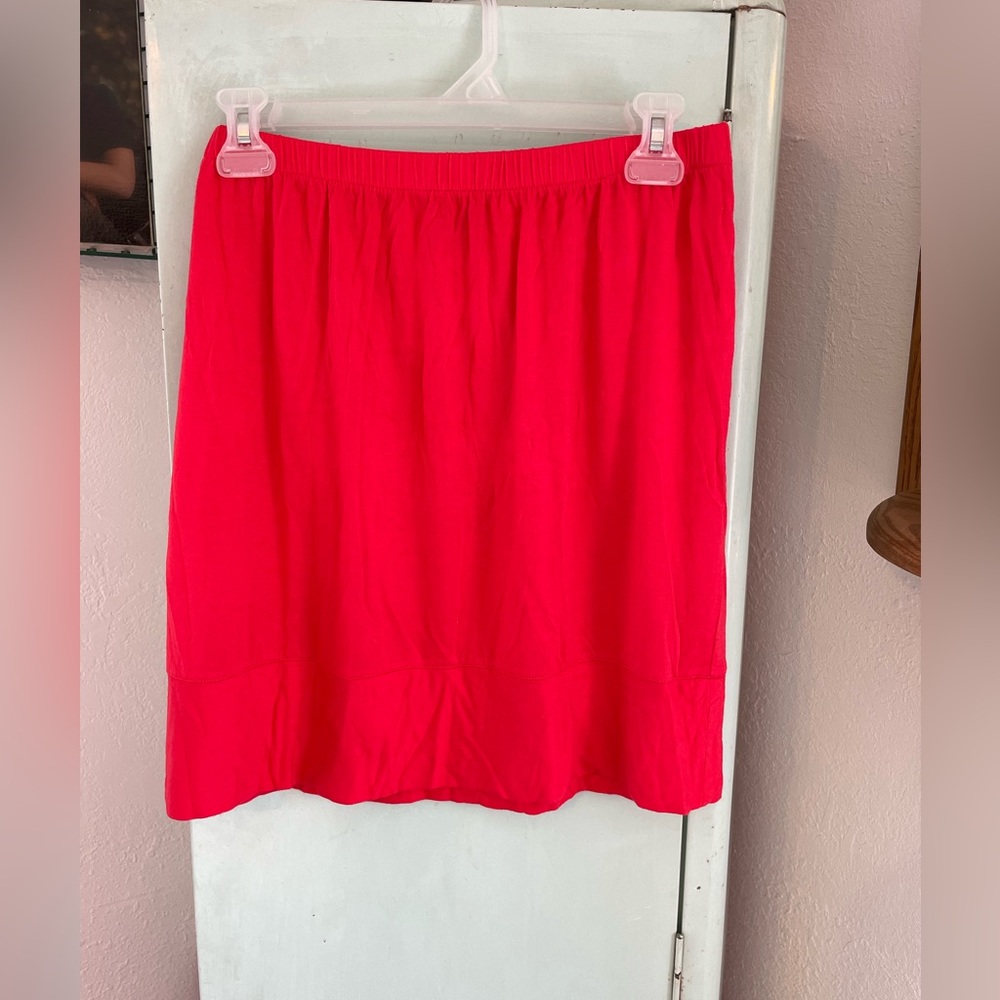 Merona Red Skirt, Size Medium